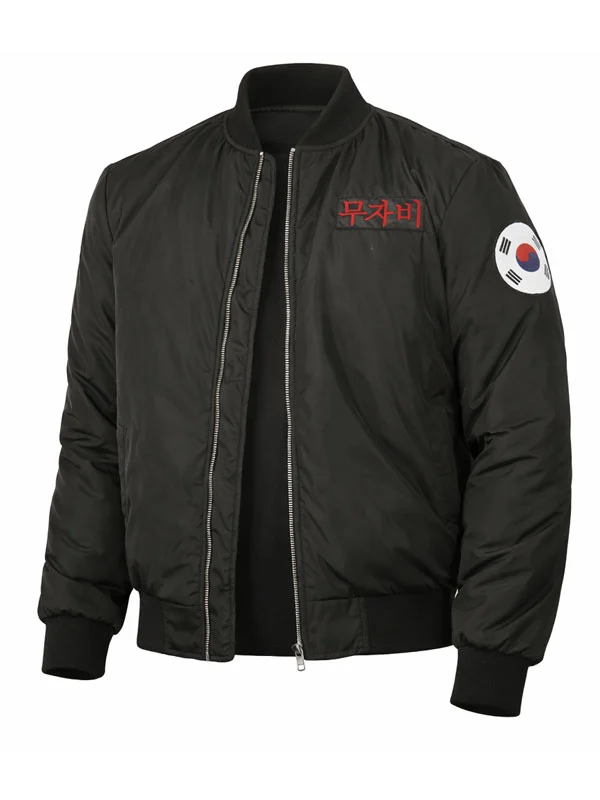 Buy Martin Kove Cobra Kai John Kreese Black Jacket