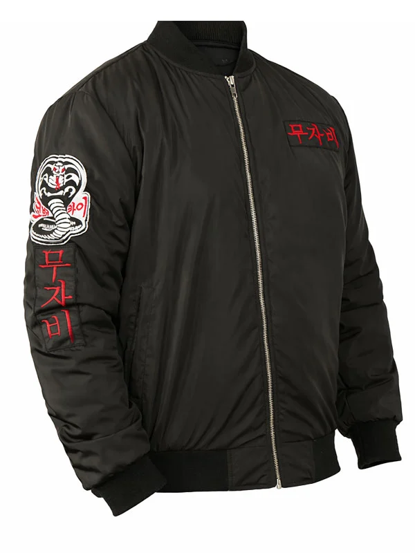 Shop John Kreese Cobra Kai S06 Bomber Jacket