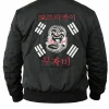 Shop Martin Kove Cobra Kai John Kreese Black Bomber Jacket