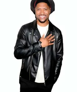 Shop Marvin Power Book III Raising Kanan S02 Black Leather Jacket