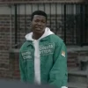Shop Mekai Curtis Power Book III Raising Kanan Kanan Stark Green Jacket