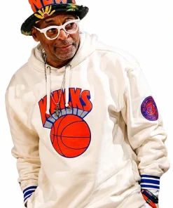 Buy NYC Spike Lee White Knicks Hoodie