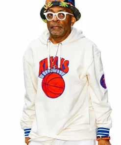 NYC Spike Lee White Knicks Hoodie