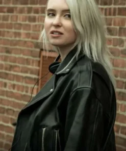 Shop Nicole Bingham Power Book III Raising Kanan Black Leather Jacket