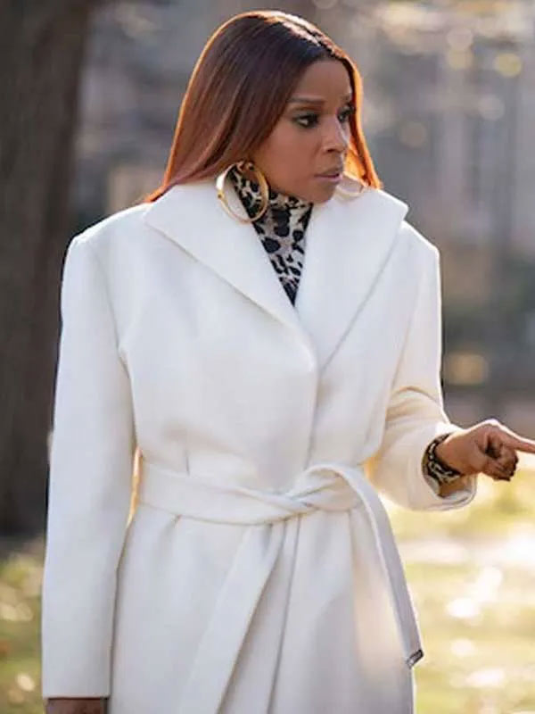 Shop Power Book II Ghost Mary J. Blige Wool Coat