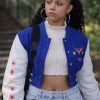 Buy Power Book II Ghost S04 Effie Blue and White Jacket