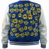 Shop Power Book II Ghost S04 Effie Blue and White Varsity Jacket