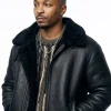 Buy Power Book III Malcolm M. Mays Shearling Jacket