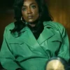 Shop Power Book III Raising Kanan Raquel Thomas Green Jacket