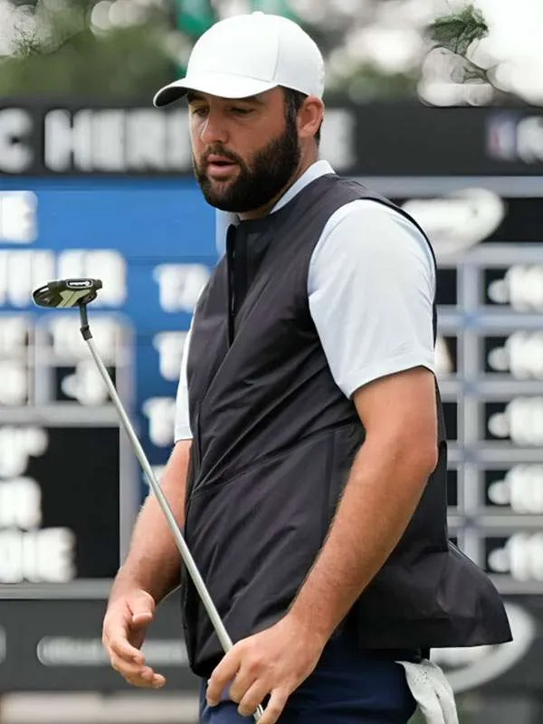 Buy Scottie Scheffler RBC Heritage Black Vest