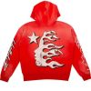 Shop Hellstar Records Red Hoodie