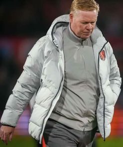 Shop Ronald Koeman Puffer Hooded Jacket