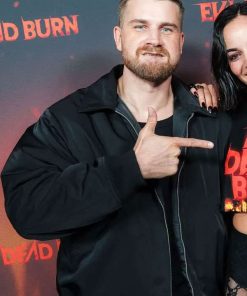 Buy Sébastien Vaniček Evil Dead Burn 2026 Movie Event Black Bomber Jacket