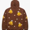 Shop Minecraft Bee Brown Pullover Hoodie