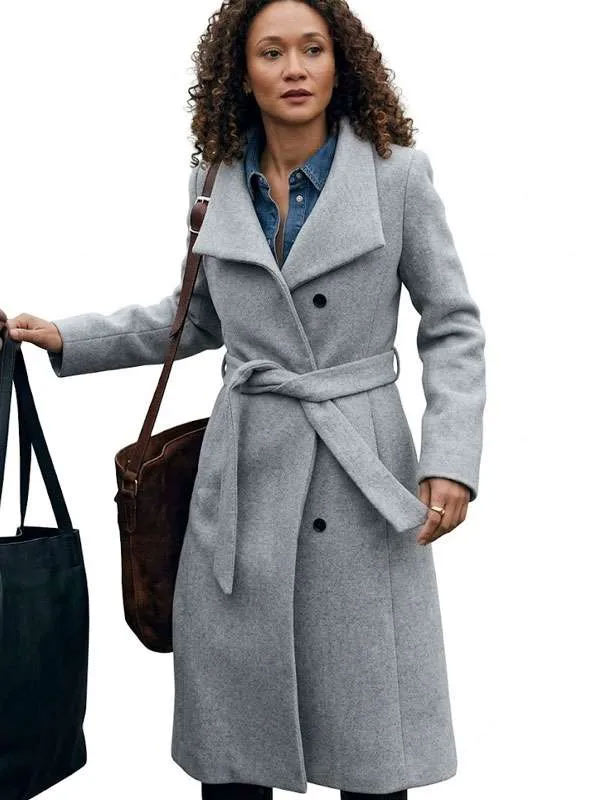 Shop Sullivans Crossing S04 Sydney Shandon Grey Coat