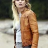 Shop Once-UpoA Time EmmaSwan Tan Leather Jacket