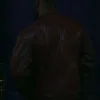 Shop Unique Power Book III Raising Kanan Brown Leather Jacket