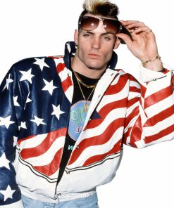 Buy Robert Matthew aka Vanilla Ice USA Flag Jacket