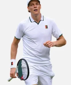 Shop Jannik Sinner Wimbledon Tennis Championships White T-Shirt