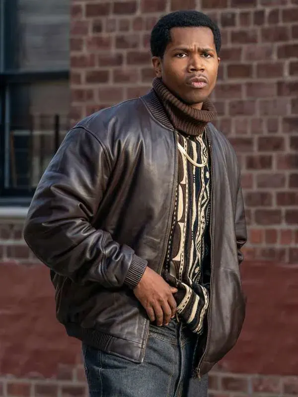 Buy John Clay III Power Book III Raising Kanan Worrell Leather Jacket